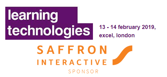 Learning Technologies Saffron Interactive Sponsor