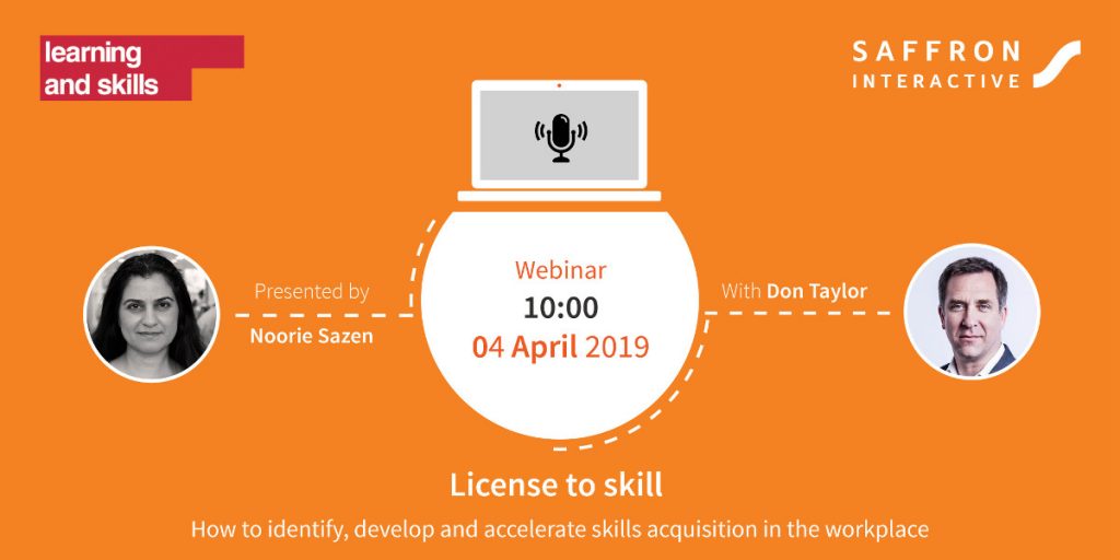 License to Skill webinar information