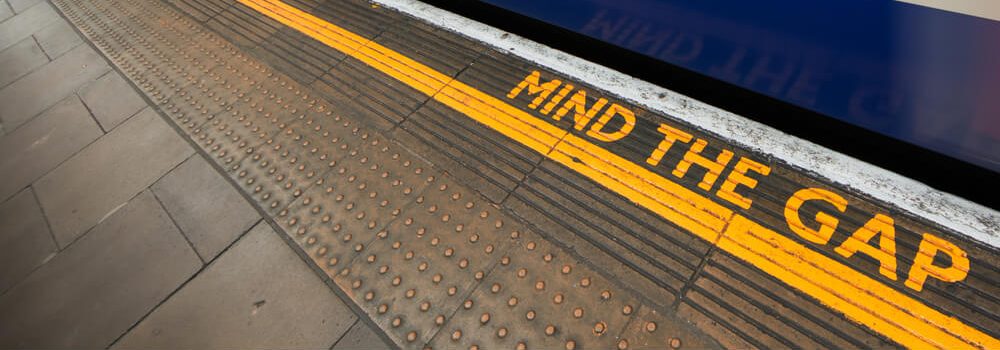 mind the gap london underground