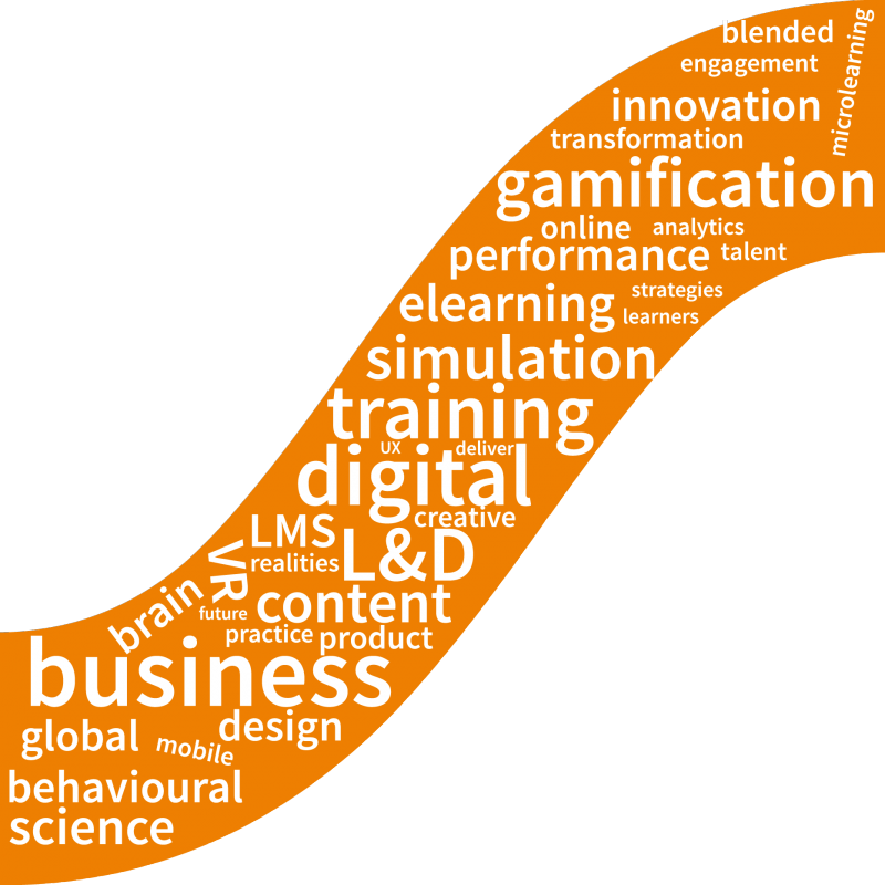 LTSF_word_cloud Learning technologies Sumemr Forum word cloud gamification behavioural science simulation